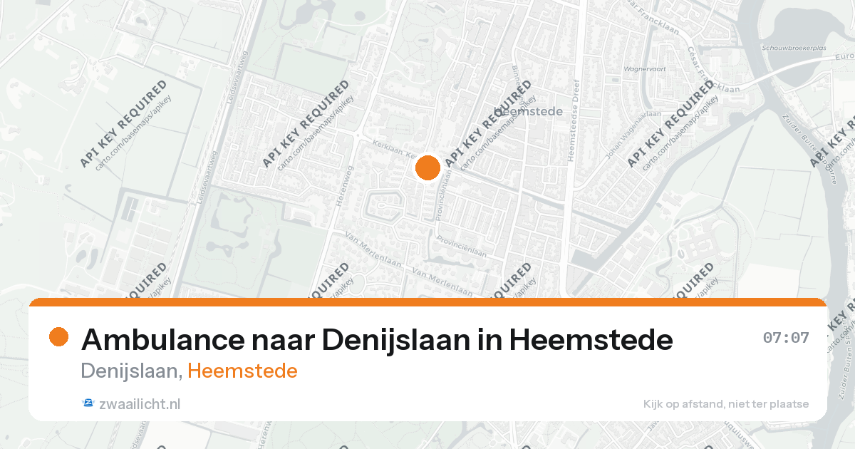 Ambulance naar Denijslaan in Heemstede — 7 feb 2026