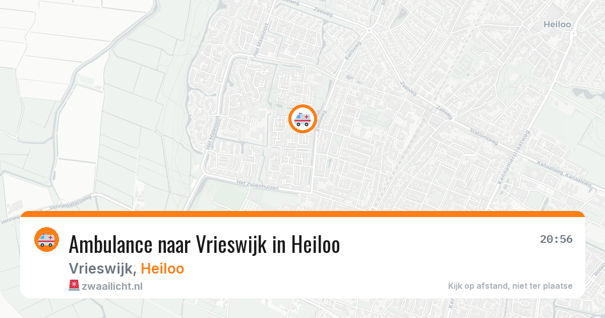 Ambulance naar Vrieswijk in Heiloo — 5 jun 2026