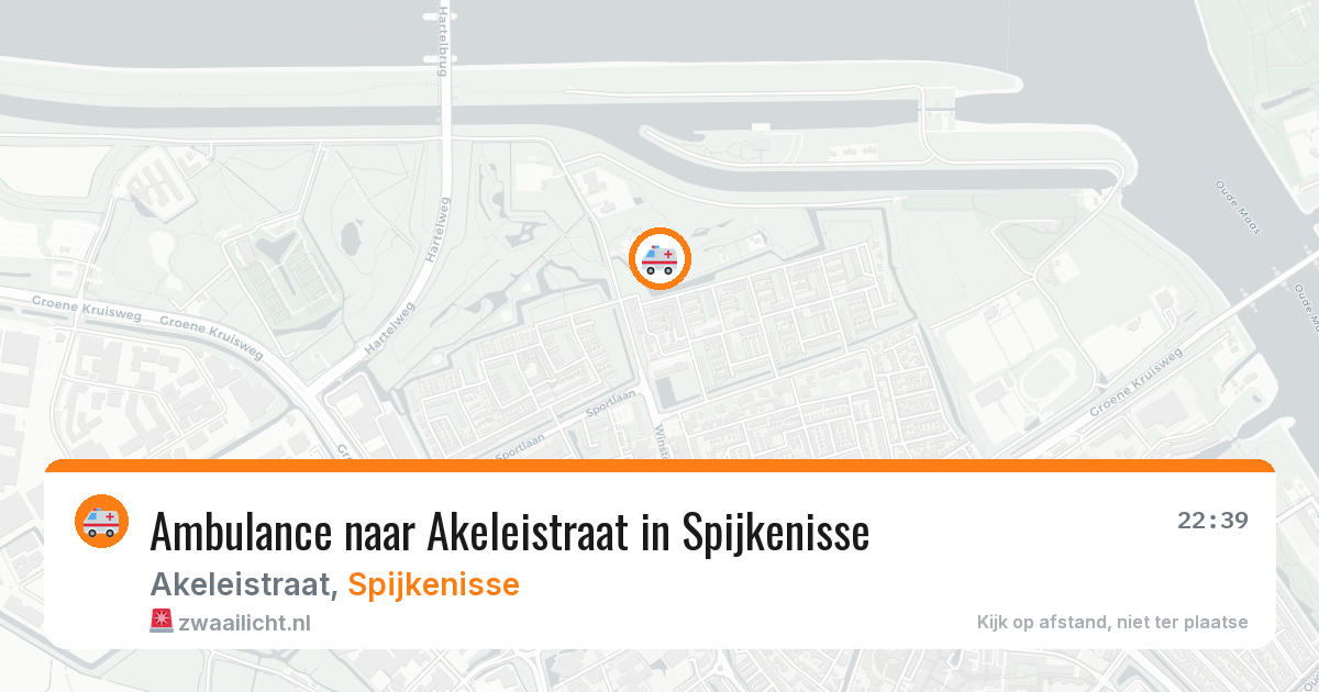 Ambulance naar Akeleistraat in Spijkenisse — 13 jun 2026