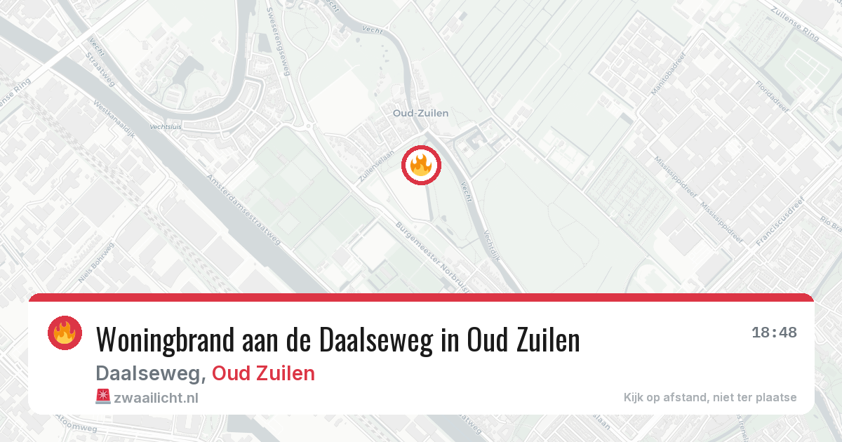 Woningbrand aan de Daalseweg in Oud Zuilen — 4 feb 2026