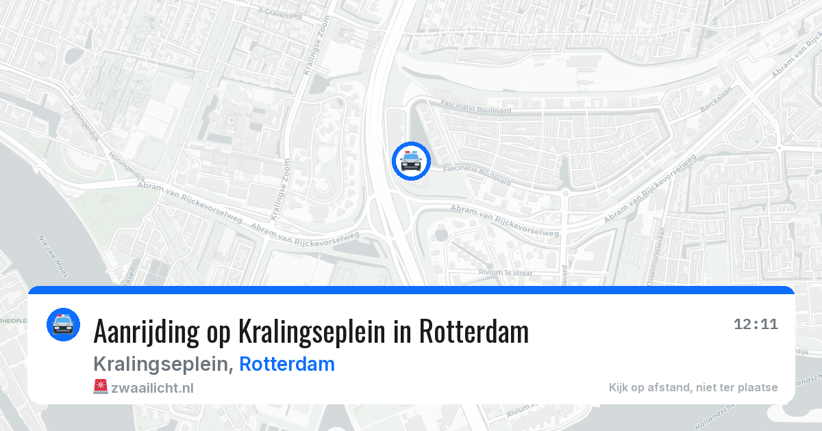 Aanrijding op Kralingseplein in Rotterdam — 23 mei 2026