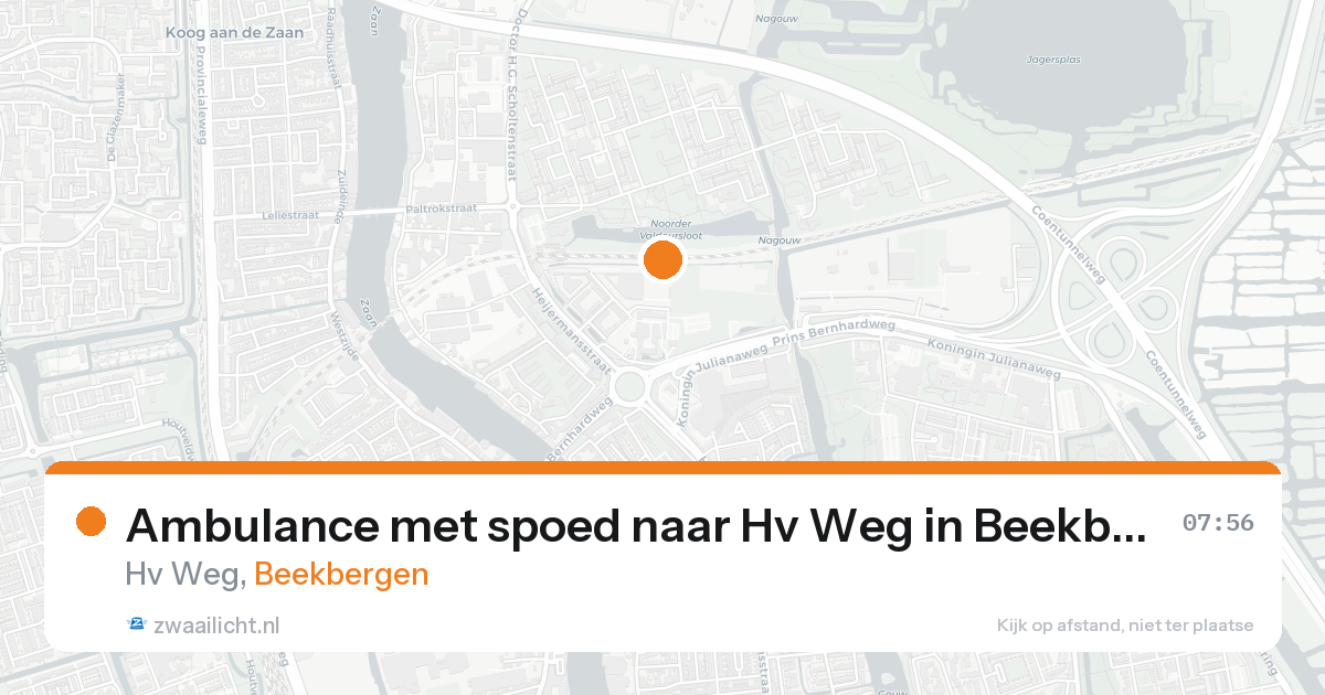 Ambulance met spoed naar Hv Weg in Beekbergen — 2 jun 2026
