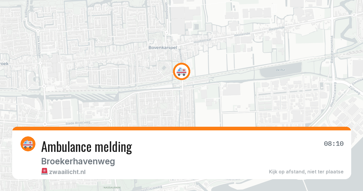 Ambulance melding — 27 jun 2026
