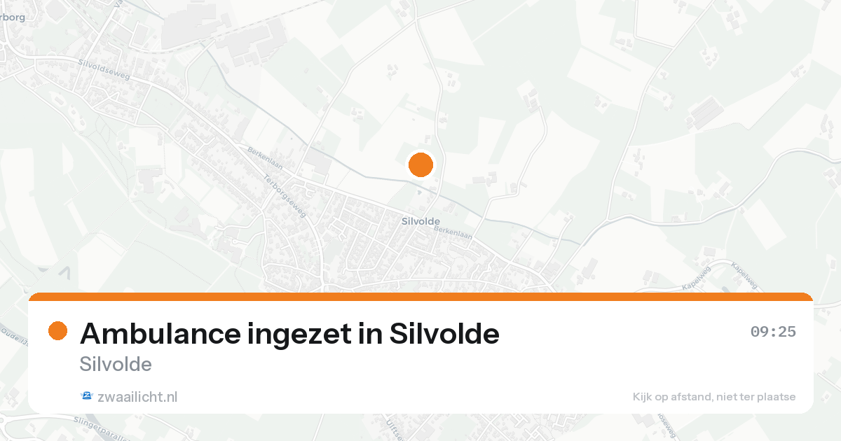 Ambulance ingezet in Silvolde — 7 feb 2026