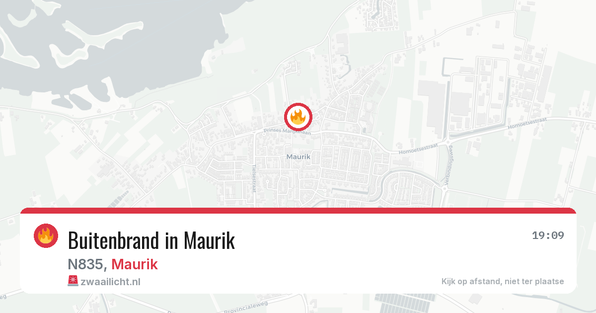 Buitenbrand in Maurik — 5 aug 2026