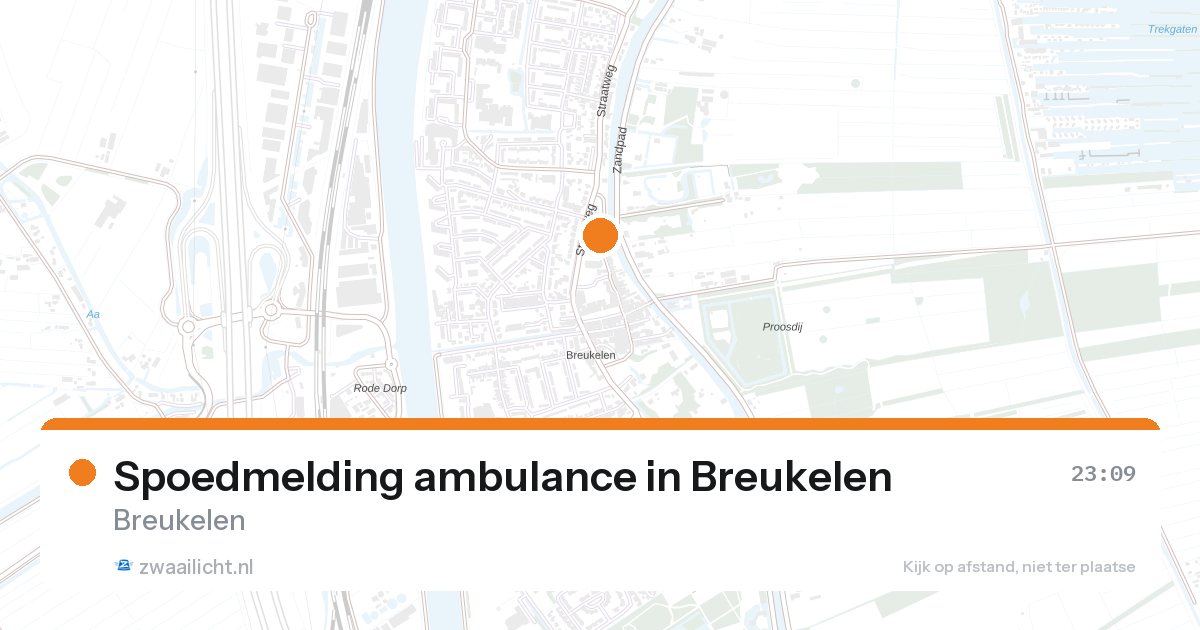 Spoedmelding ambulance in Breukelen — 31 jan 2026