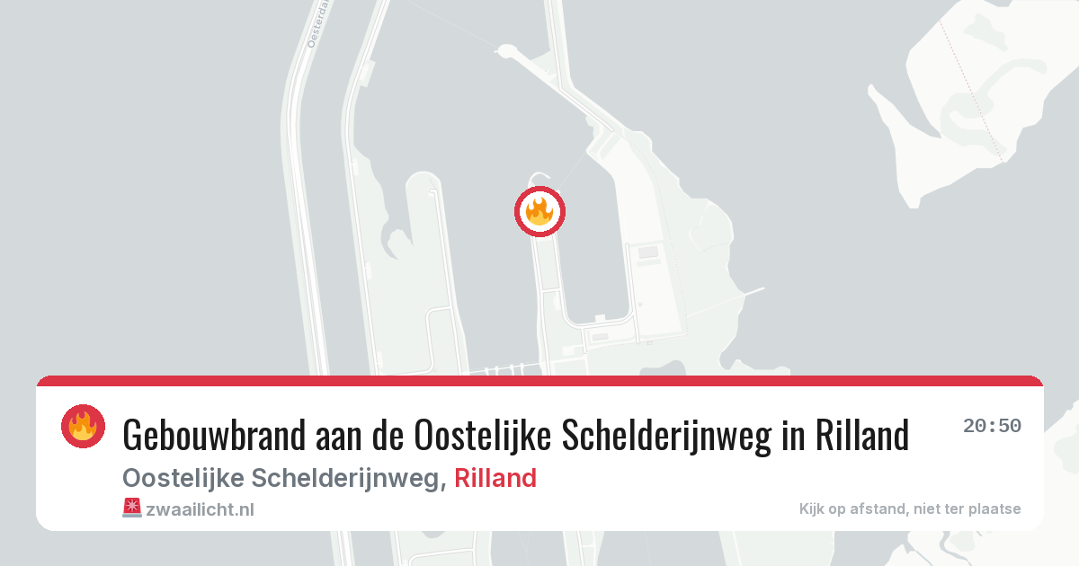 Gebouwbrand aan de Oostelijke Schelderijnweg in Rilland — 20 jun 2026