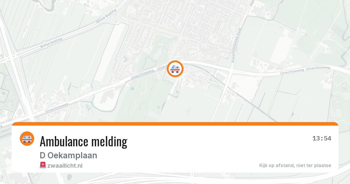 Ambulance melding — 25 jun 2026