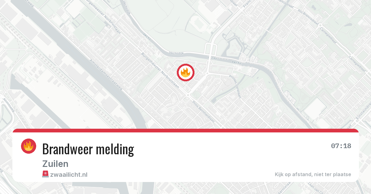 Brandweer melding — 5 jun 2026