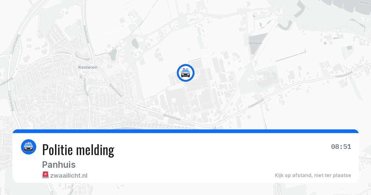 Politie melding — 24 apr 2026