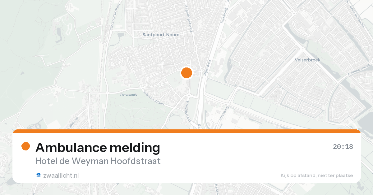 Ambulance melding — 31 jan 2026