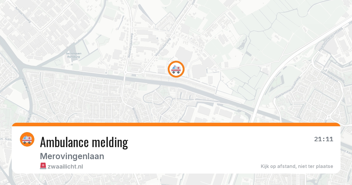 Ambulance melding — 29 jan 2026