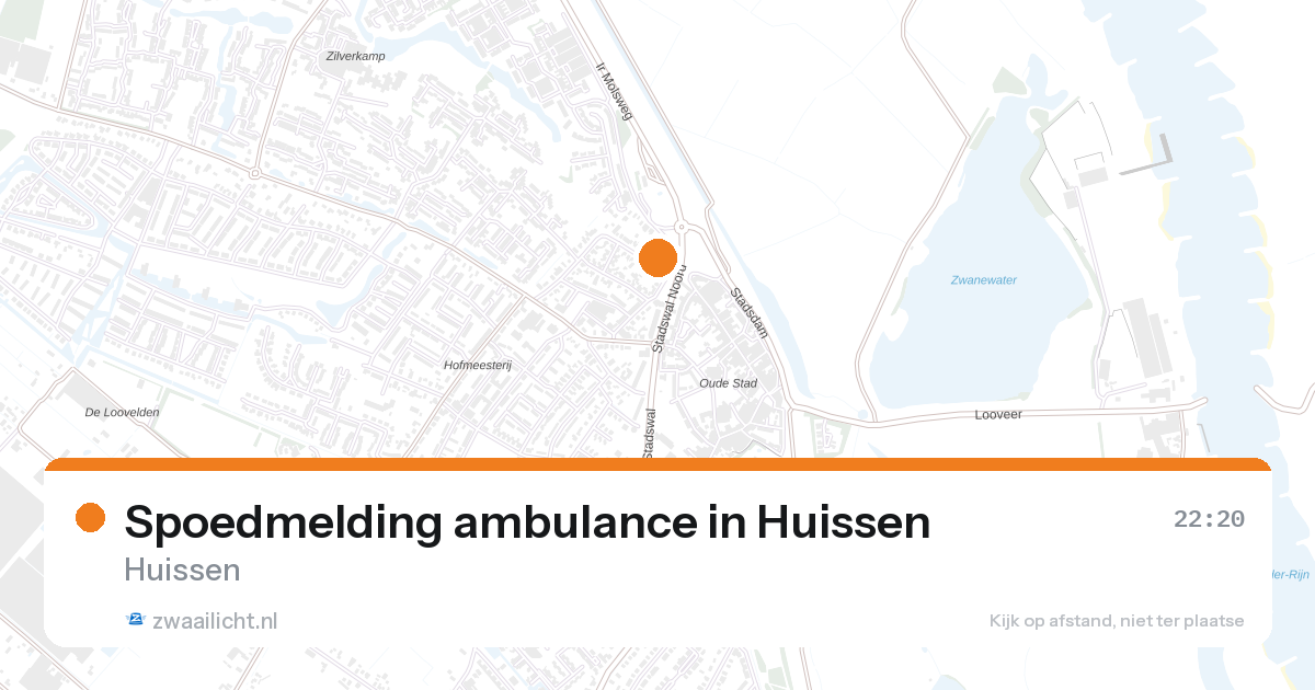 Spoedmelding ambulance in Huissen — 31 jan 2026
