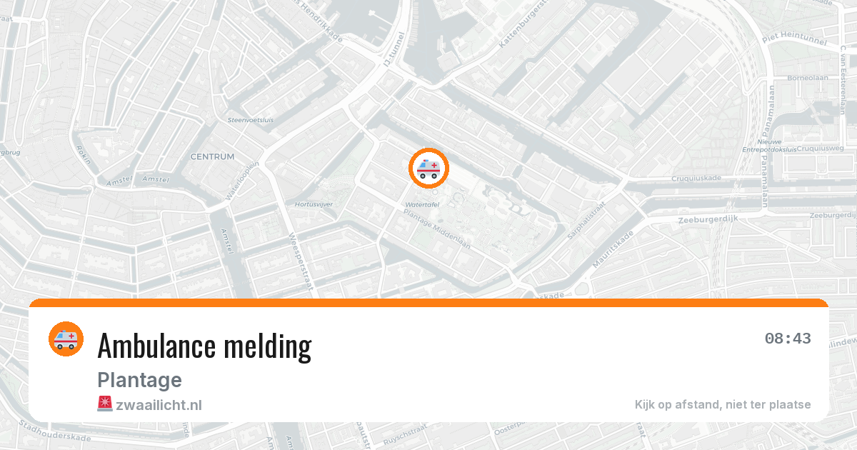 Ambulance melding — 7 jun 2026
