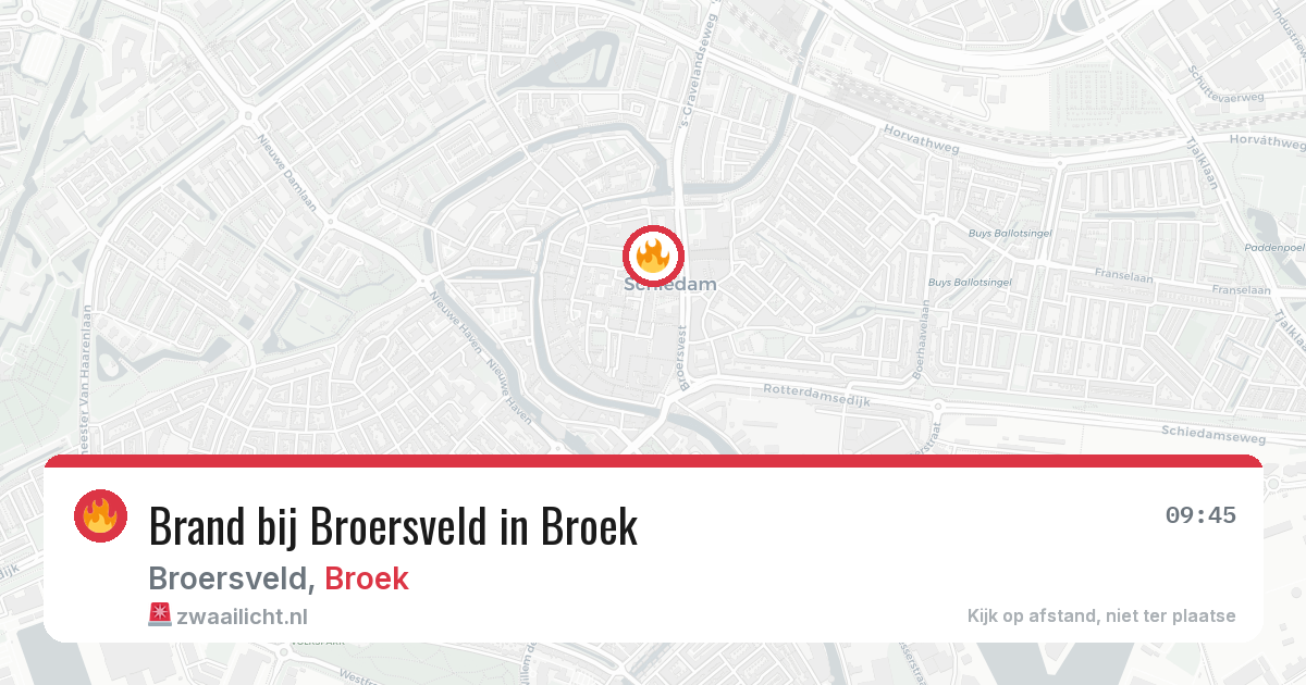 Brand bij Broersveld in Broek — 28 apr 2026