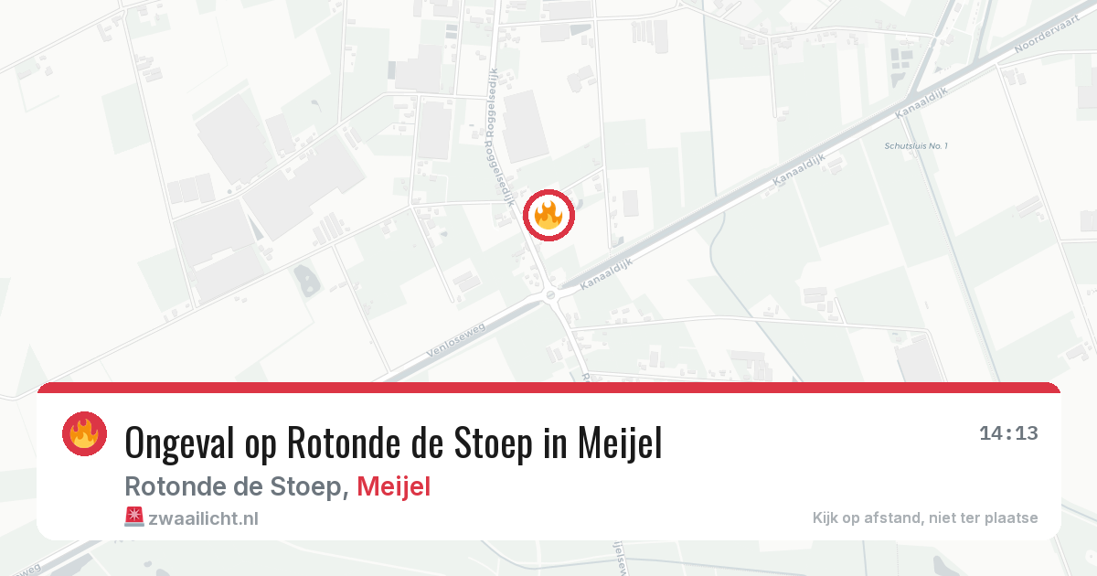 Ongeval op Rotonde de Stoep in Meijel — 27 jul 2026