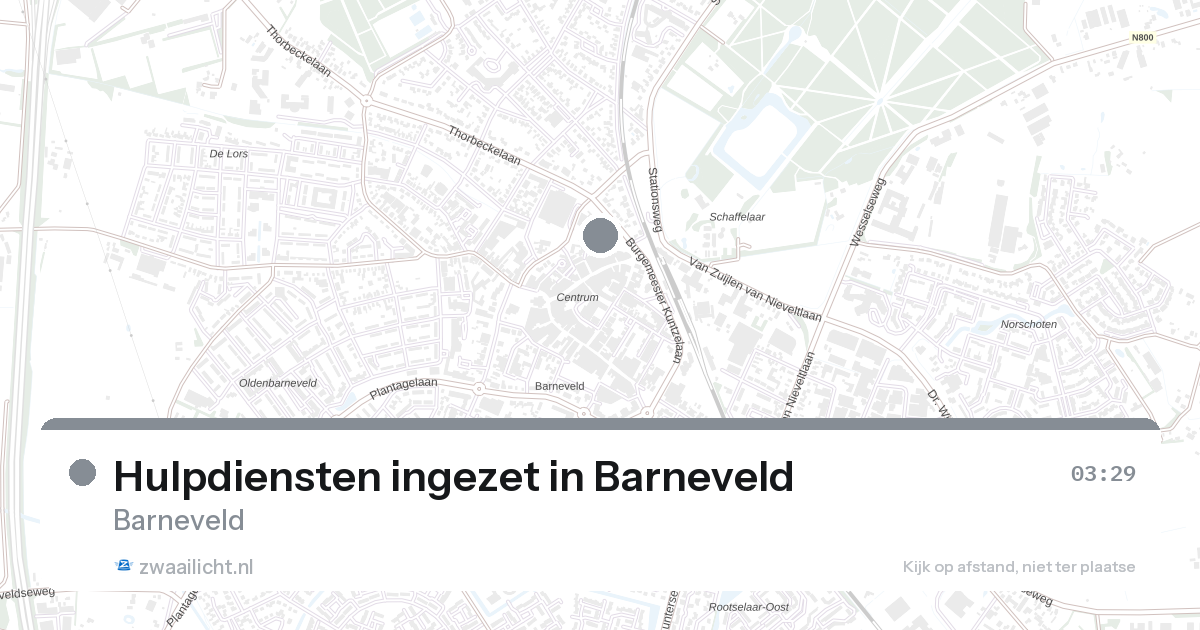 Hulpdiensten ingezet in Barneveld — 4 feb 2026 | 🚨 Zwaailicht.nl
