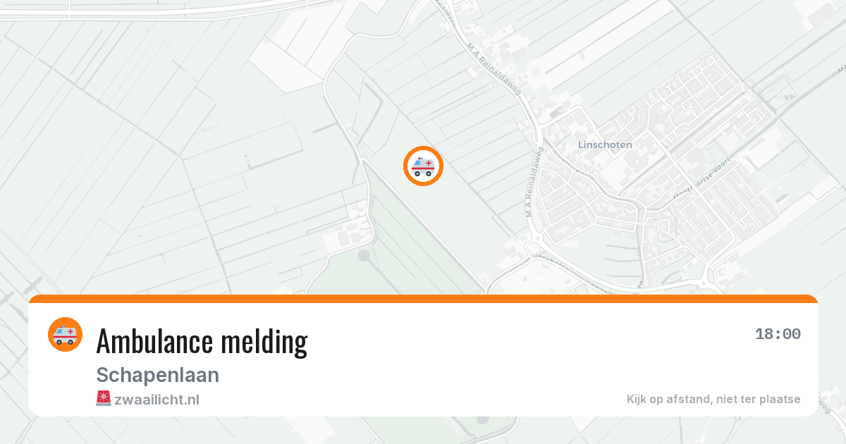 Ambulance melding — 22 jun 2026