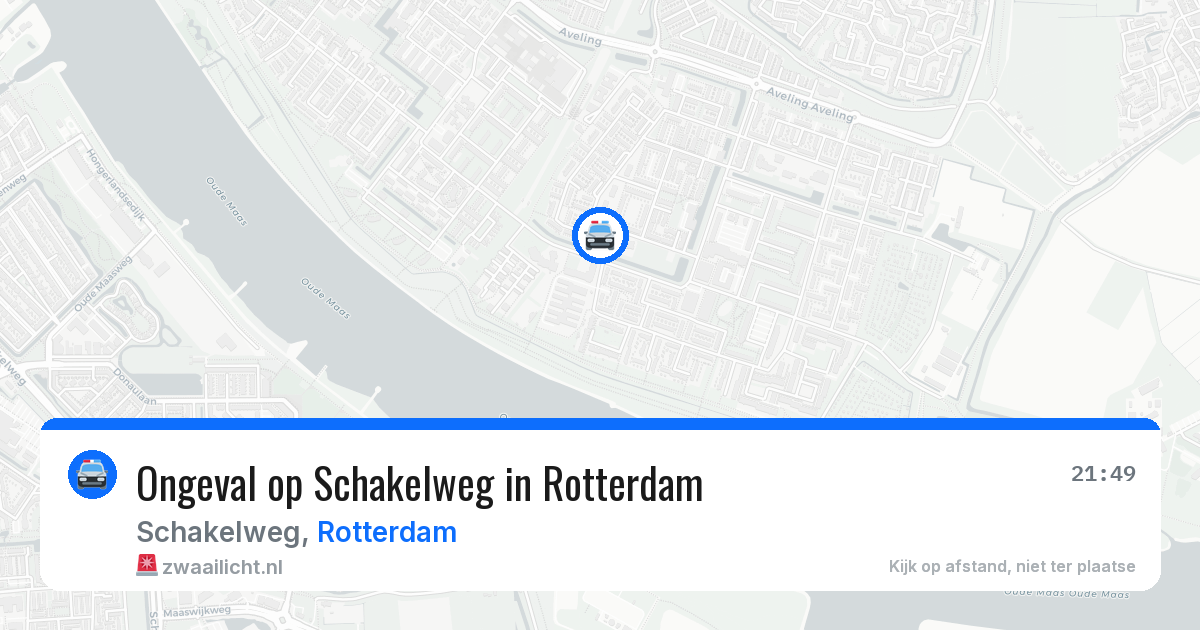 Ongeval op Schakelweg in Rotterdam — 29 jun 2026