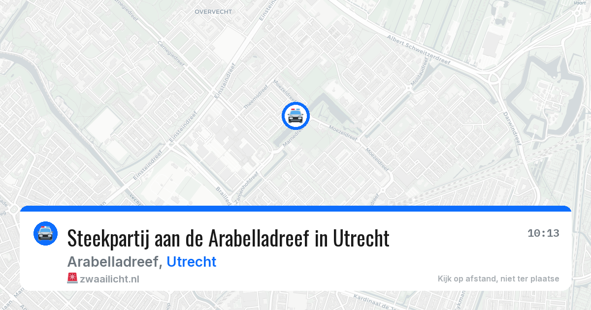 Steekpartij aan de Arabelladreef in Utrecht — 2 jun 2026