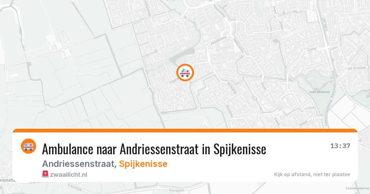 Ambulance naar Andriessenstraat in Spijkenisse — 30 jun 2026