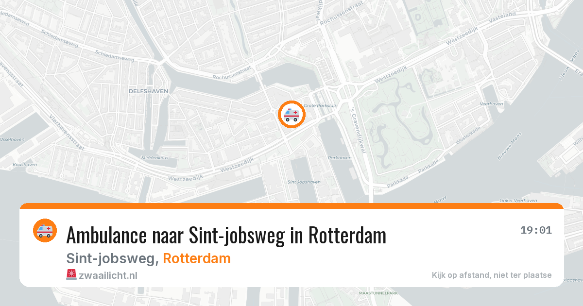 Ambulance naar Sint-jobsweg in Rotterdam — 4 apr 2026