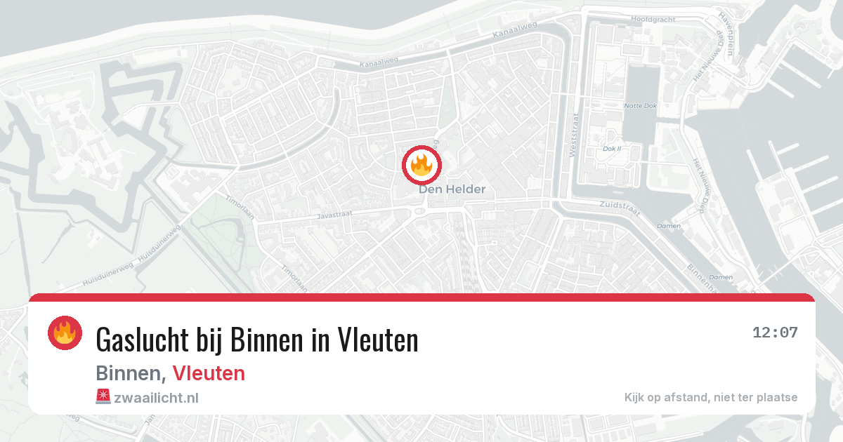 Gaslucht bij Binnen in Vleuten — 23 apr 2026