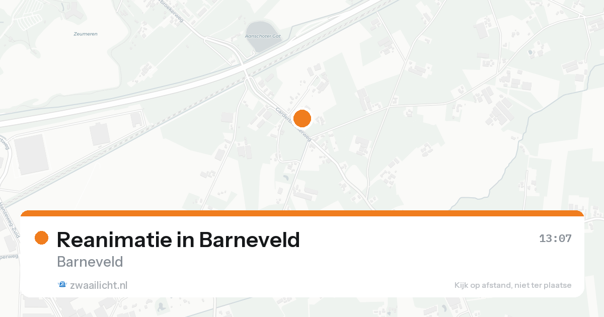 Reanimatie in Barneveld — 22 aug 2026
