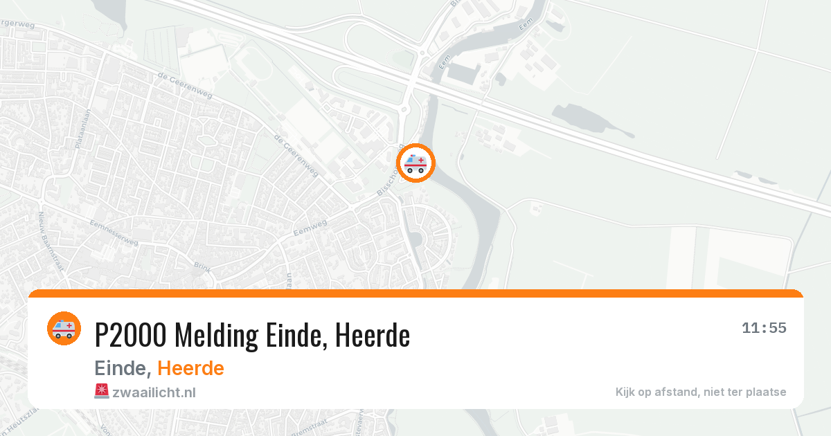 P2000 Melding Einde, Heerde — 29 jan 2026