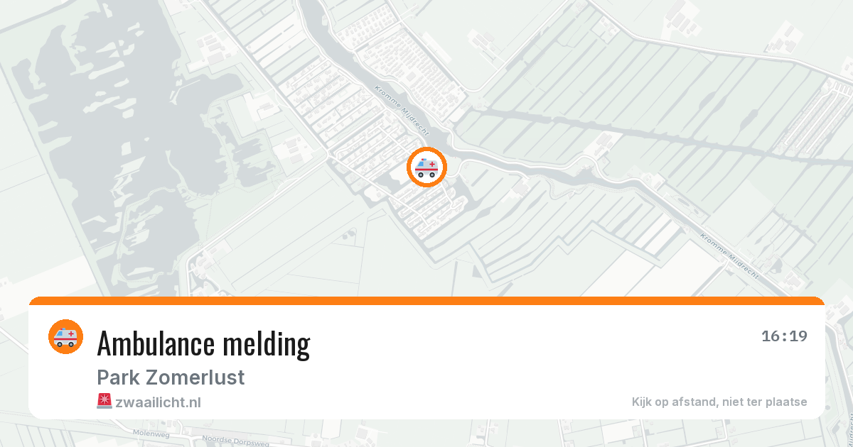 Ambulance melding — 13 jun 2026