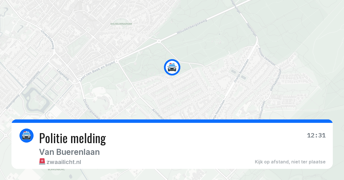 Politie melding — 11 apr 2026