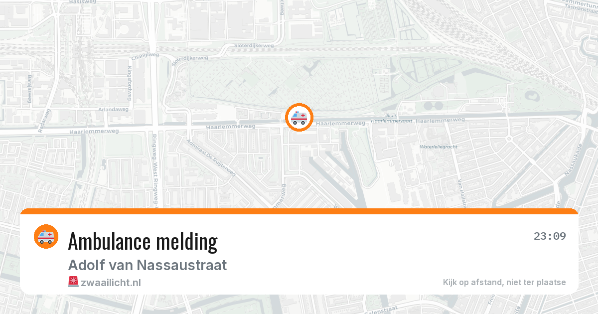 Ambulance melding — 8 jul 2026
