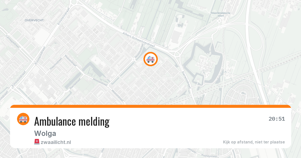 Ambulance melding — 28 mei 2026