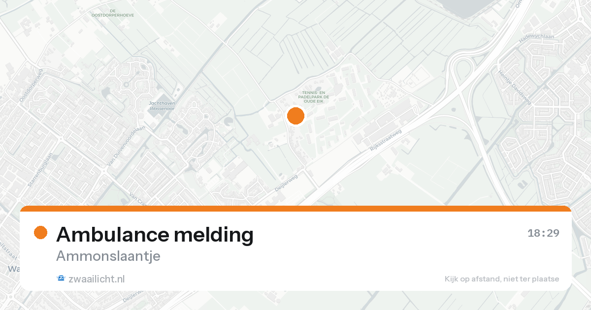 Ambulance melding — 7 feb 2026