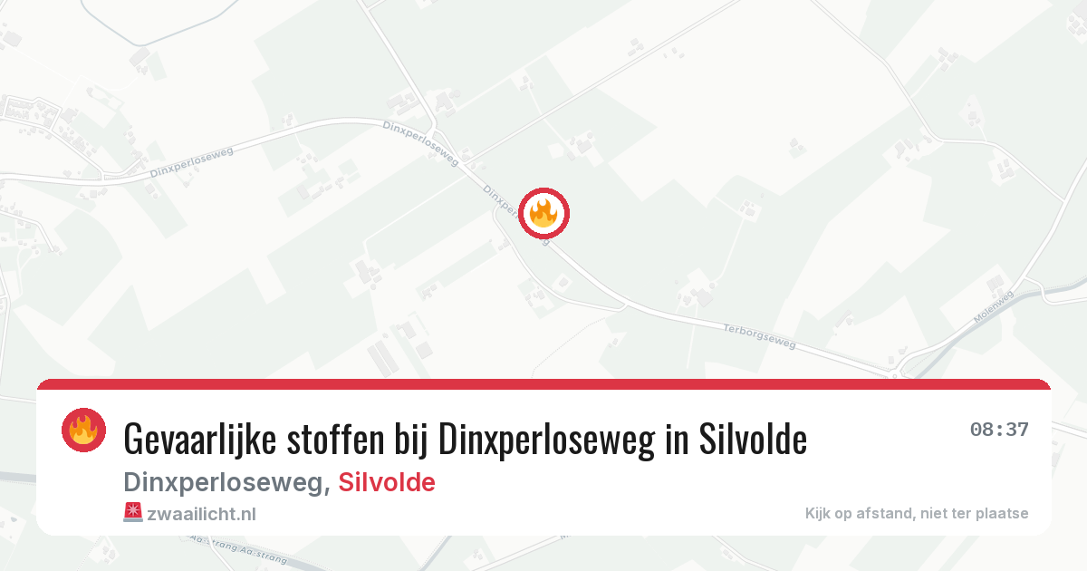 Gevaarlijke stoffen bij Dinxperloseweg in Silvolde — 19 mei 2026