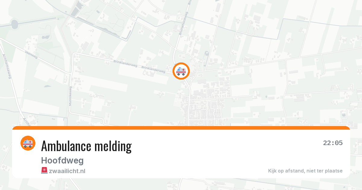 Ambulance melding — 30 jun 2026