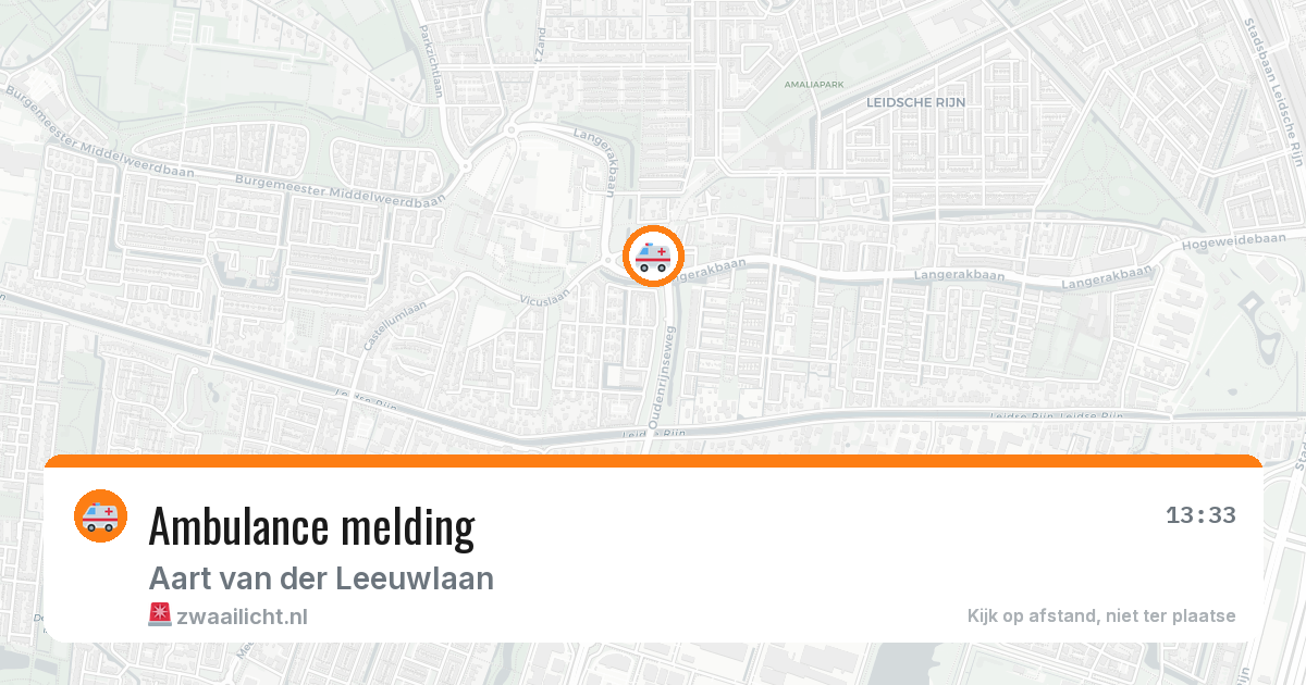 Ambulance melding — 19 jun 2026