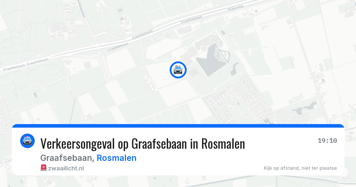 Verkeersongeval op Graafsebaan in Rosmalen — 2 aug 2026