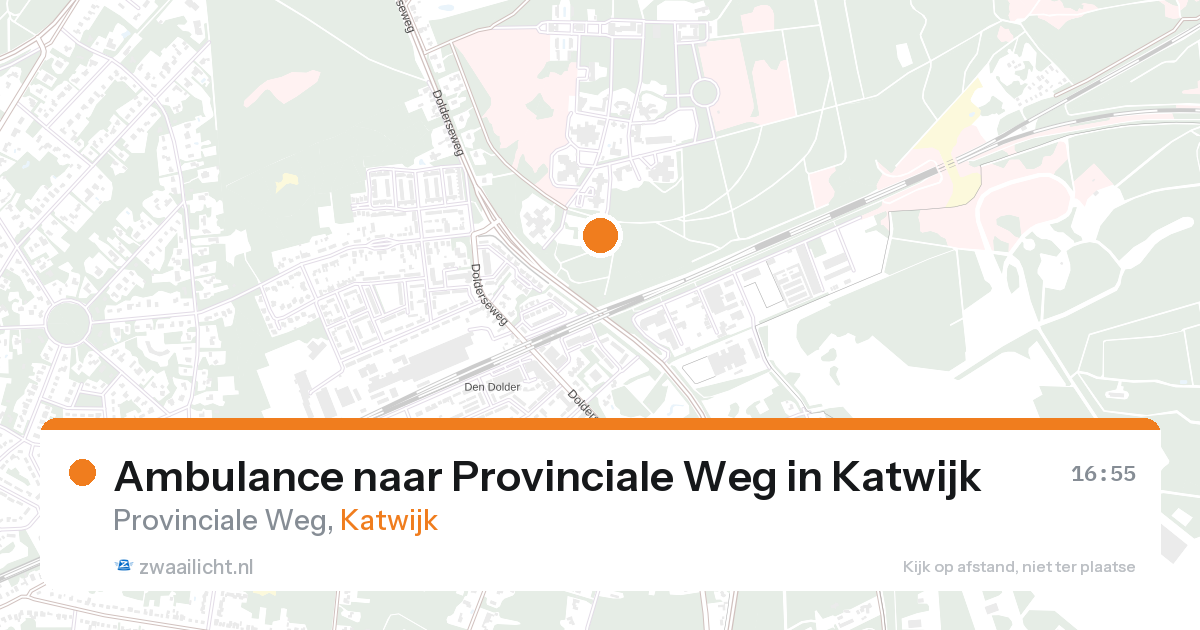 Ambulance naar Provinciale Weg in Katwijk — 7 mrt 2026