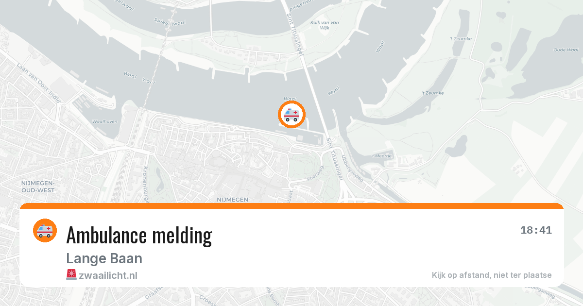 Ambulance melding — 27 jun 2026