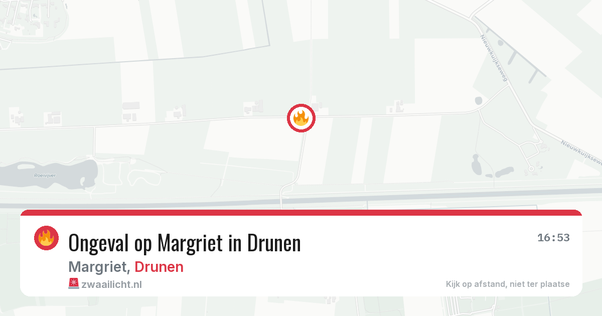 Ongeval op Margriet in Drunen — 2 jul 2026