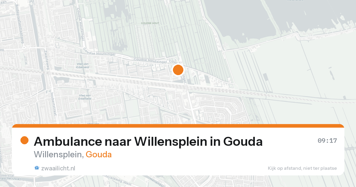 Ambulance naar Willensplein in Gouda — 7 feb 2026