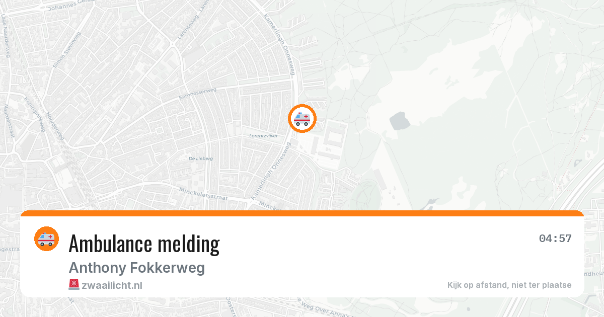 Ambulance melding — 28 jun 2026