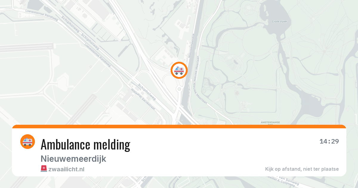 Ambulance melding — 22 jun 2026
