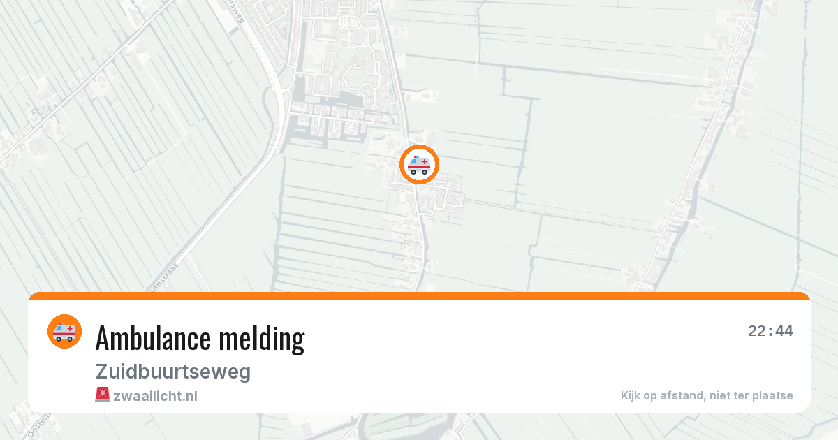 Ambulance melding — 26 jun 2026