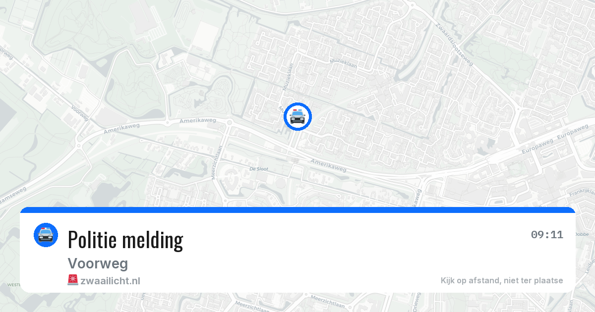 Politie melding — 7 jun 2026