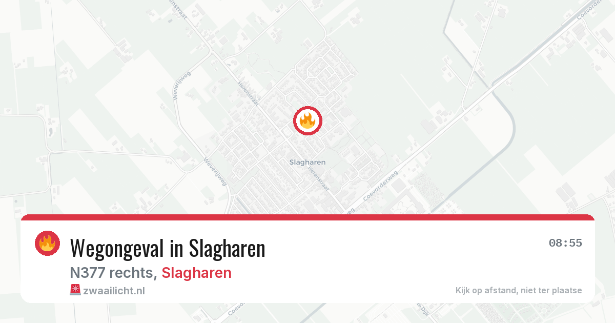 Wegongeval in Slagharen — 17 feb 2026