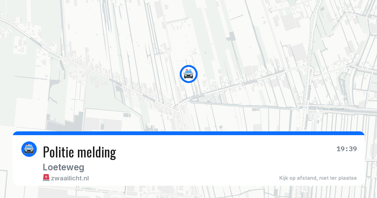 Politie melding — 25 apr 2026