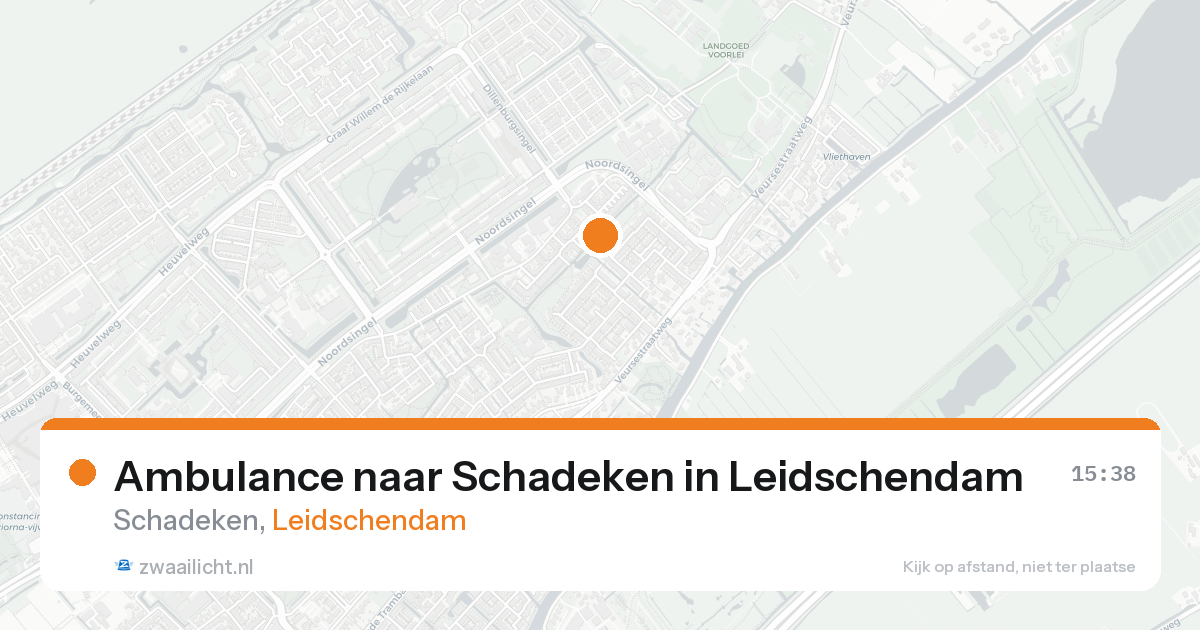 Ambulance naar Schadeken in Leidschendam — 7 feb 2026