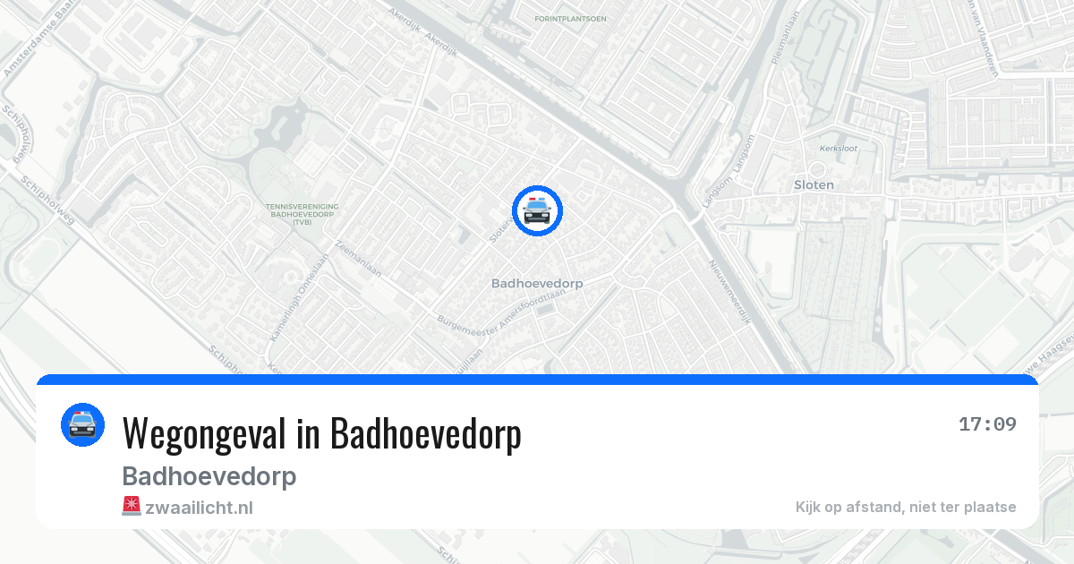 Wegongeval in Badhoevedorp — 14 jul 2026
